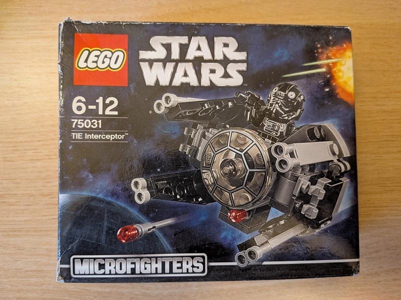 lego Star Wars - microfighters 75031 - TIE Interceptor, Ophalen, Gebruikt, Lego, Star Wars