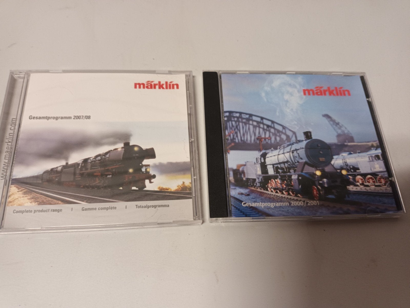 Märklin Catalogus CD-ROM’s – Gesamtprogramm 2000/2001 & 2007, Ophalen of Verzenden, ###, ###, ###