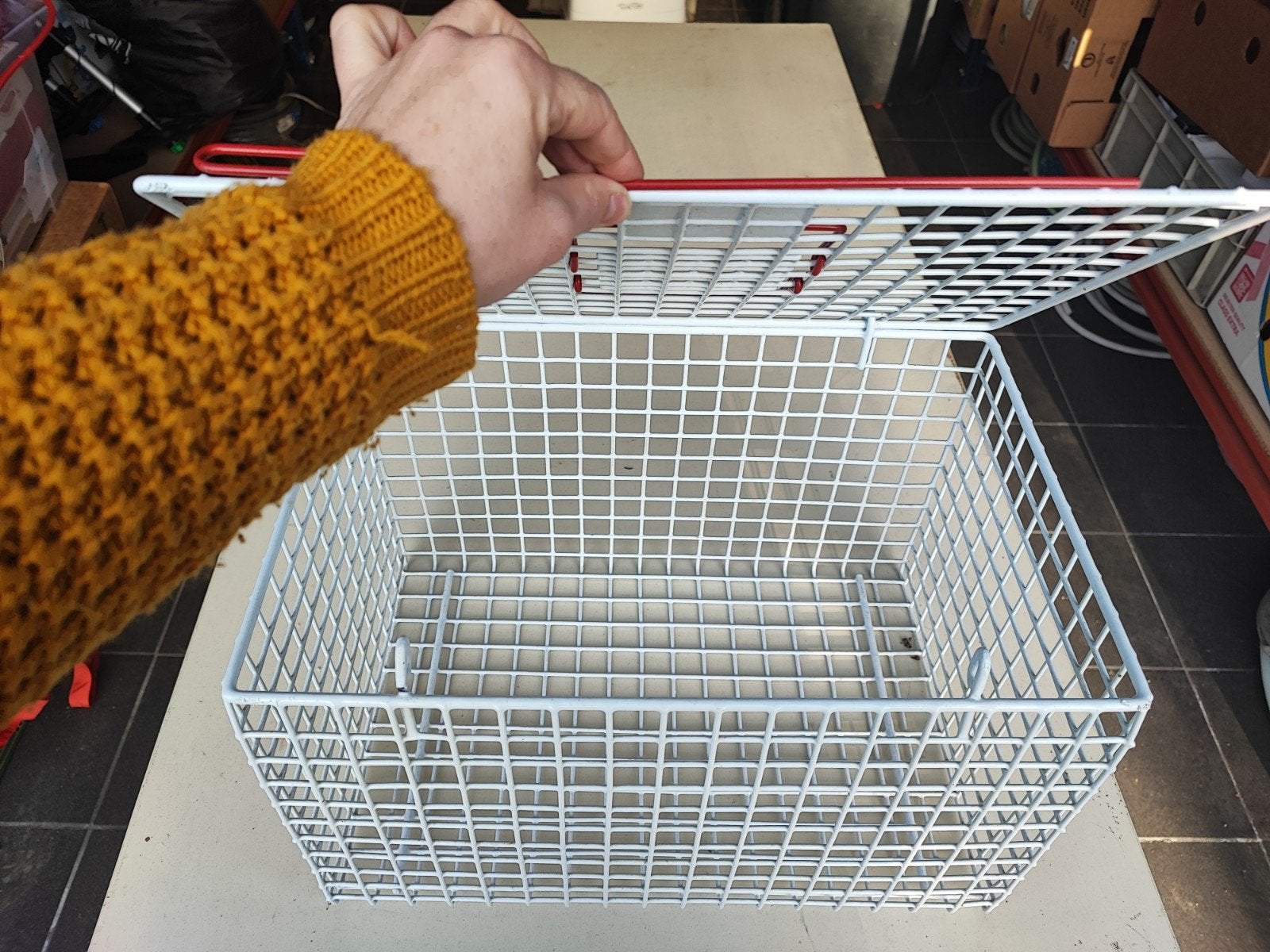 Kattentransportbox te koop, Dieren en Toebehoren, Ophalen, Gebruikt