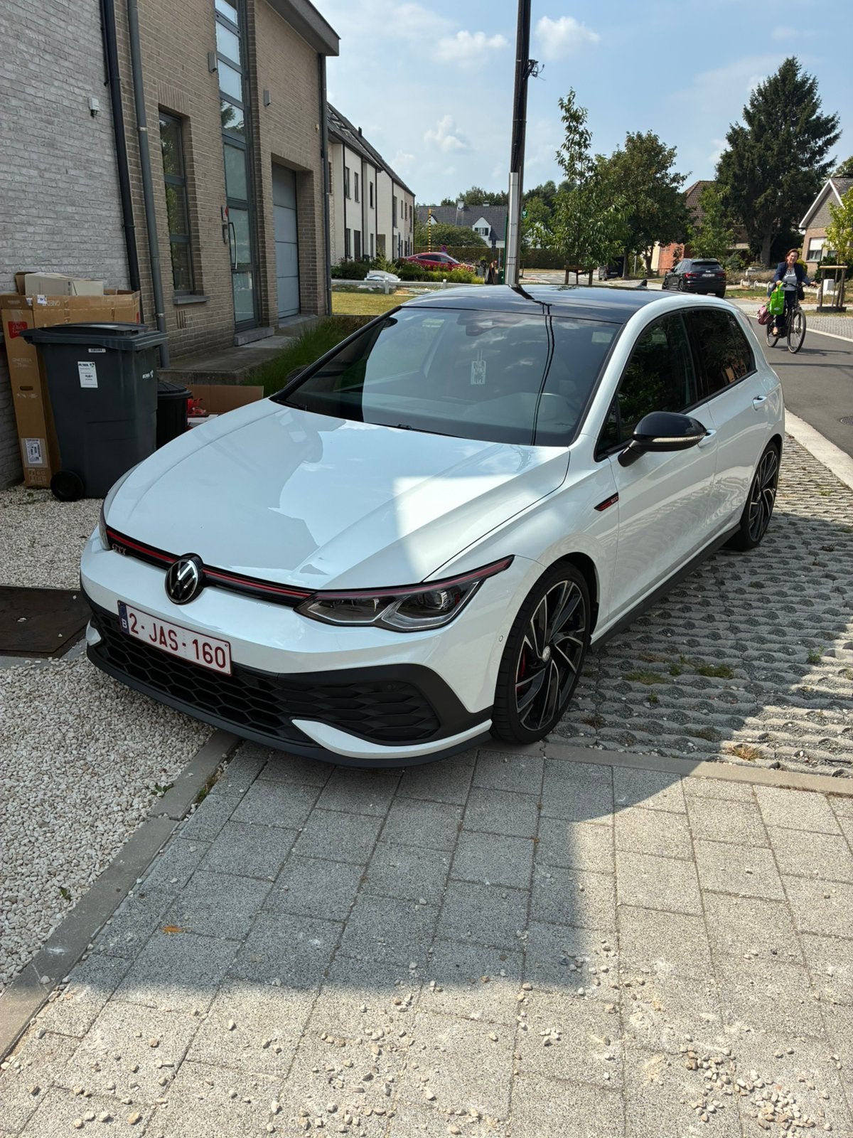Golf 8 gti te koop, Auto's, Volkswagen, Stof, Euro 6, Wit, 5 zetels