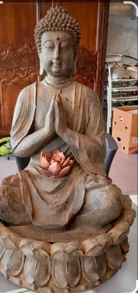 Fontaine de Bouddha, hauteur 46 cm, Enlèvement