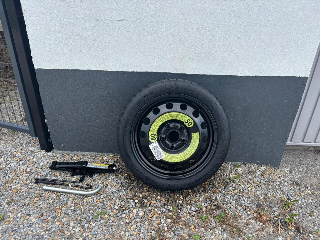 Reservewiel VW, Audi, Seat, Skoda (125/70R16) nieuwe band, Auto-onderdelen, Overige Auto-onderdelen, Audi, Seat, Volkswagen, Nieuw