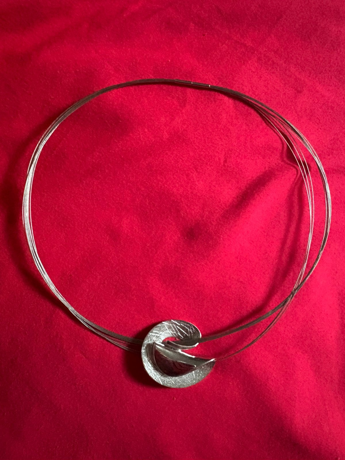 Collier Odawo en argent 925, Bijoux, Sacs & Beauté, Enlèvement ou Envoi, Avec pendentif, Comme neuf, Argent