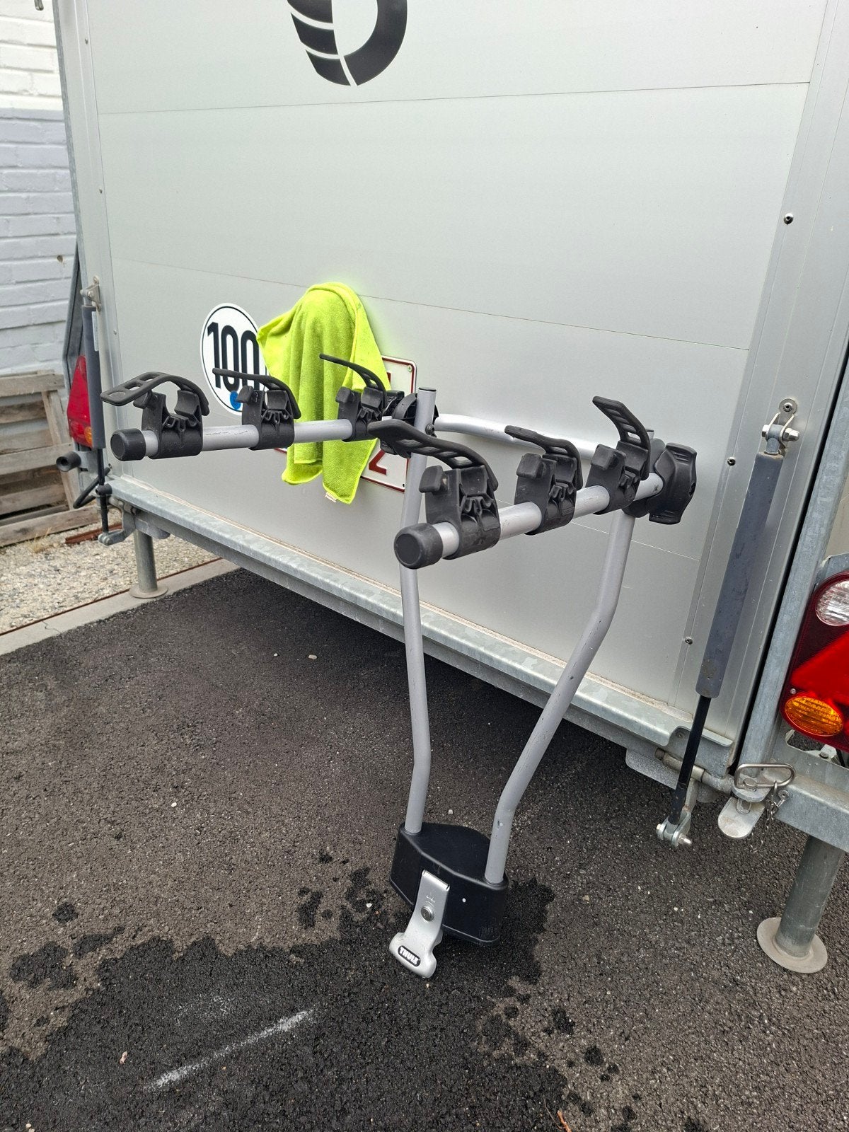Porte vélos Thule, Enlèvement, 2 vélos