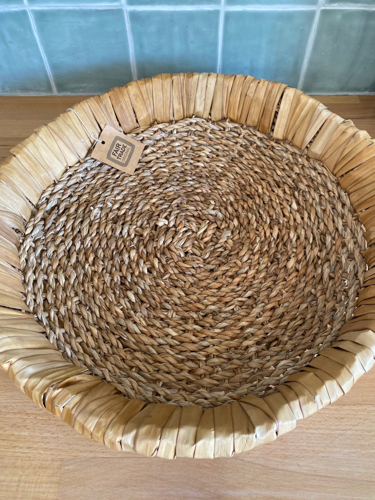 Mand. Fair trade. Mooie staat, Ophalen, Zo goed als nieuw, Mand