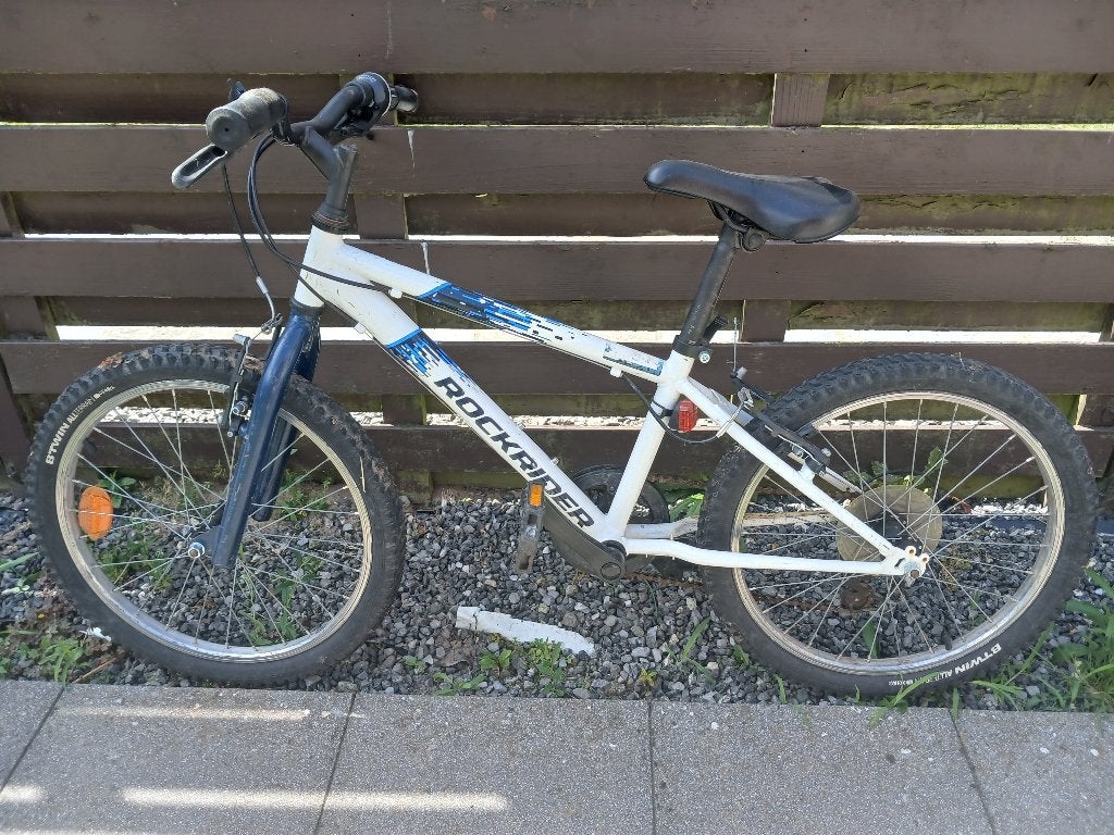 Kinderfiets mounainbike rockrider, Fietsen en Brommers, Ophalen, Gebruikt, Staal, 20 tot 24 inch