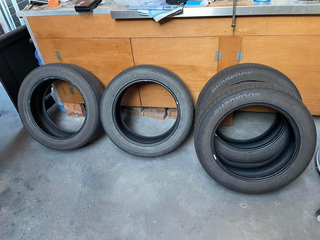 Yokohama zomerbanden, Auto-onderdelen, Banden en Velgen, Ophalen, 18 inch, Gebruikt, Band(en)