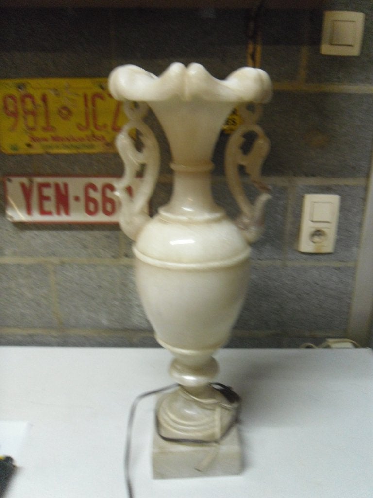 magnifique lampe en marbre, Enlèvement ou Envoi, Utilisé, Autres matériaux