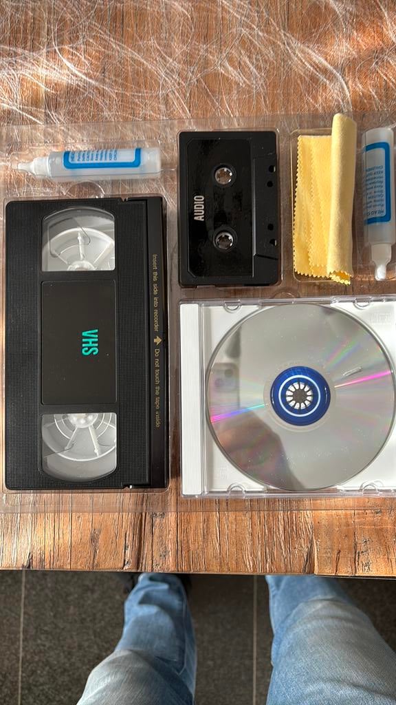 CD, audio en video onderhoudsset, Enlèvement ou Envoi, Audio et Vidéo
