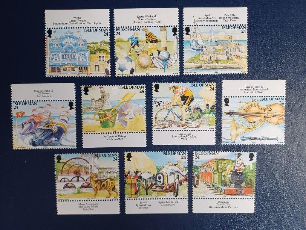 Postzegels Eiland Man, Ophalen of Verzenden, Postfris