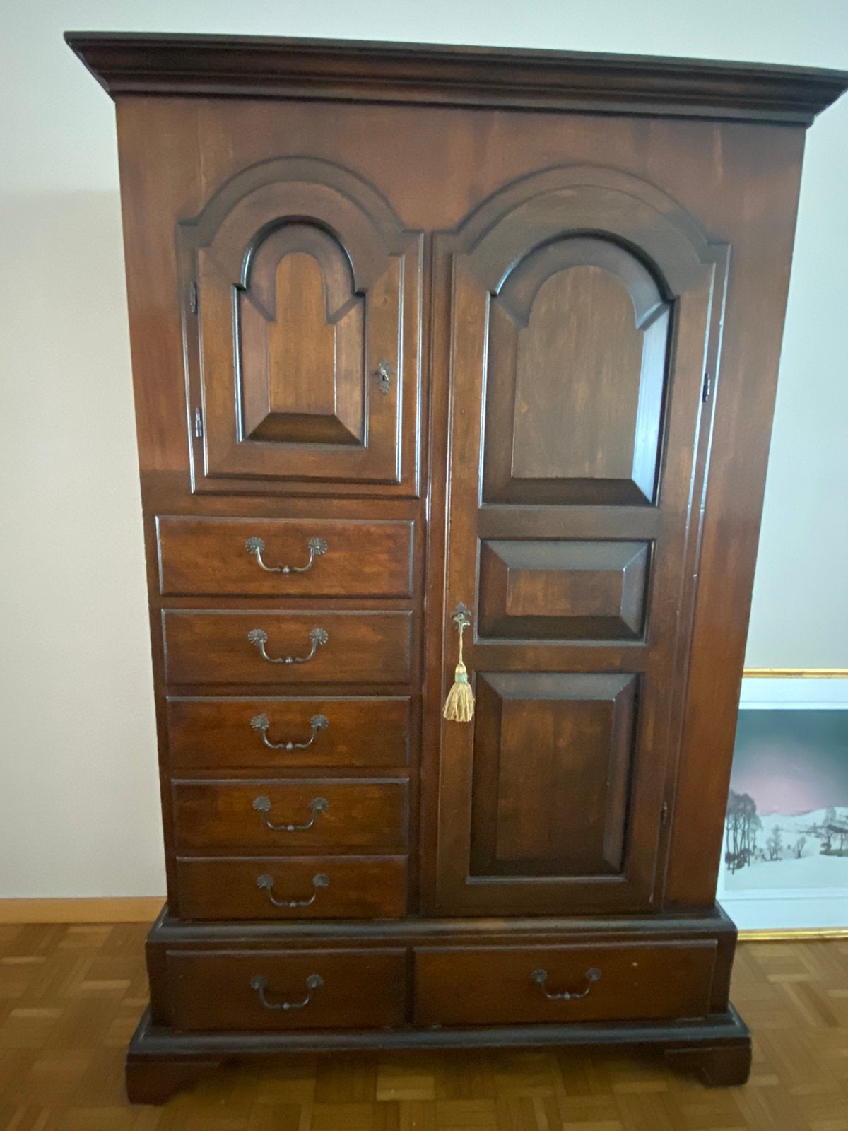 Eiken kast, Antiquités & Art, Antiquités | Meubles | Armoires, Enlèvement