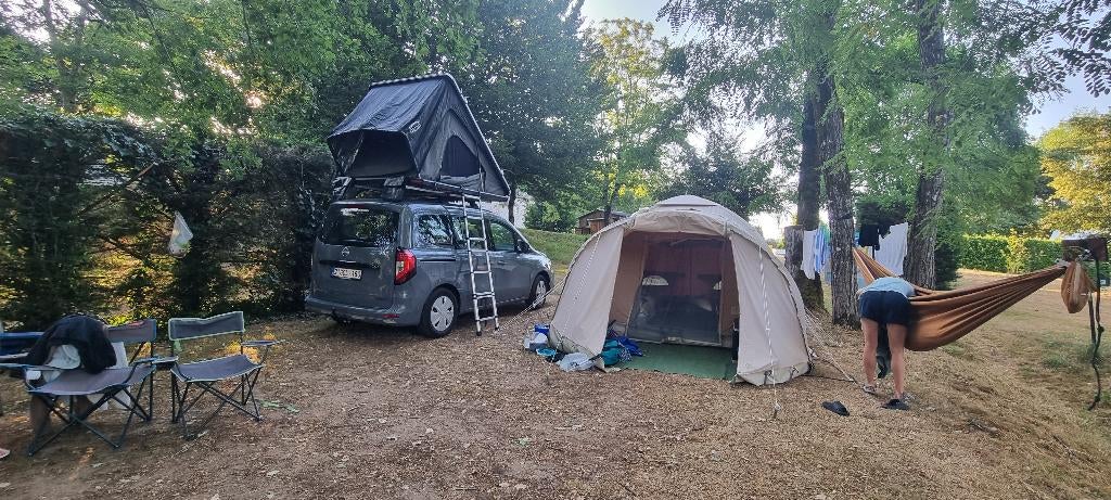 Daktent Wild land Bush Cruiser 140 zo goed als nieuw, Caravans en Kamperen, Tenten, Ophalen, Zo goed als nieuw, Tot en met 3