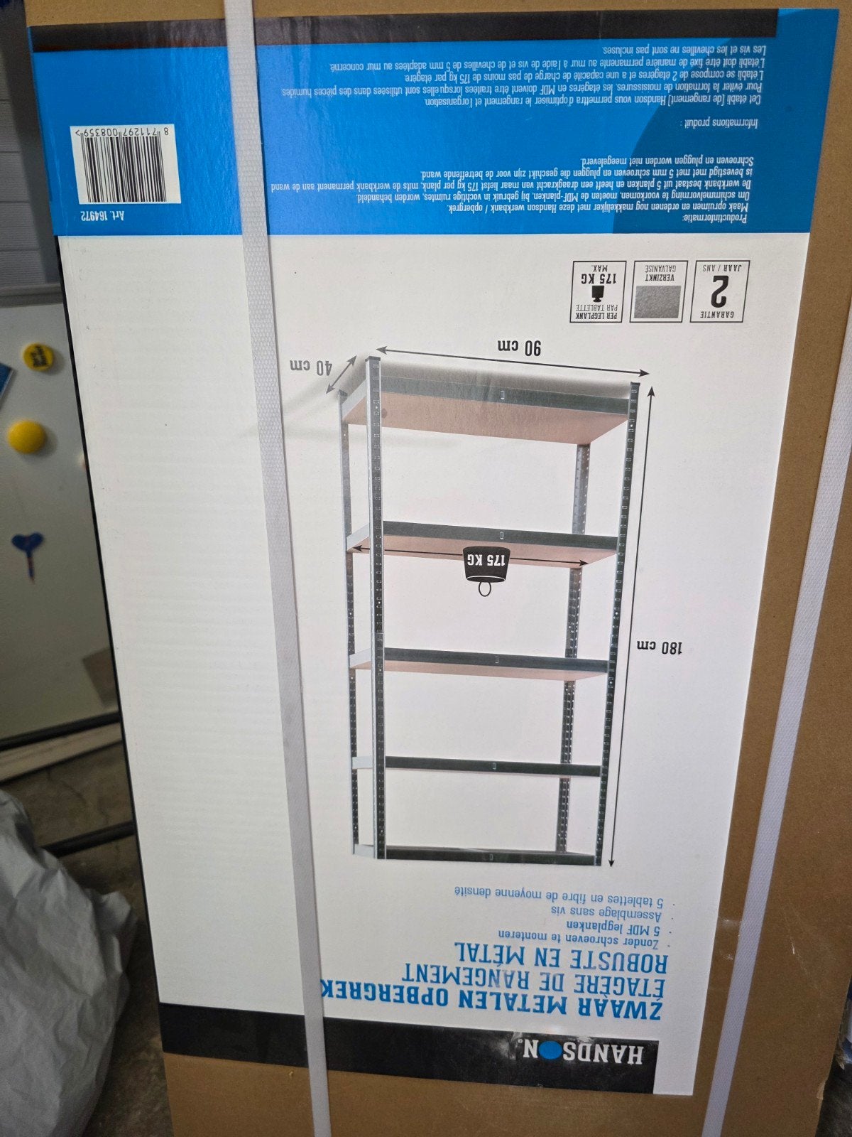 Nieuwe stevige ijzeren plank, Ophalen of Verzenden