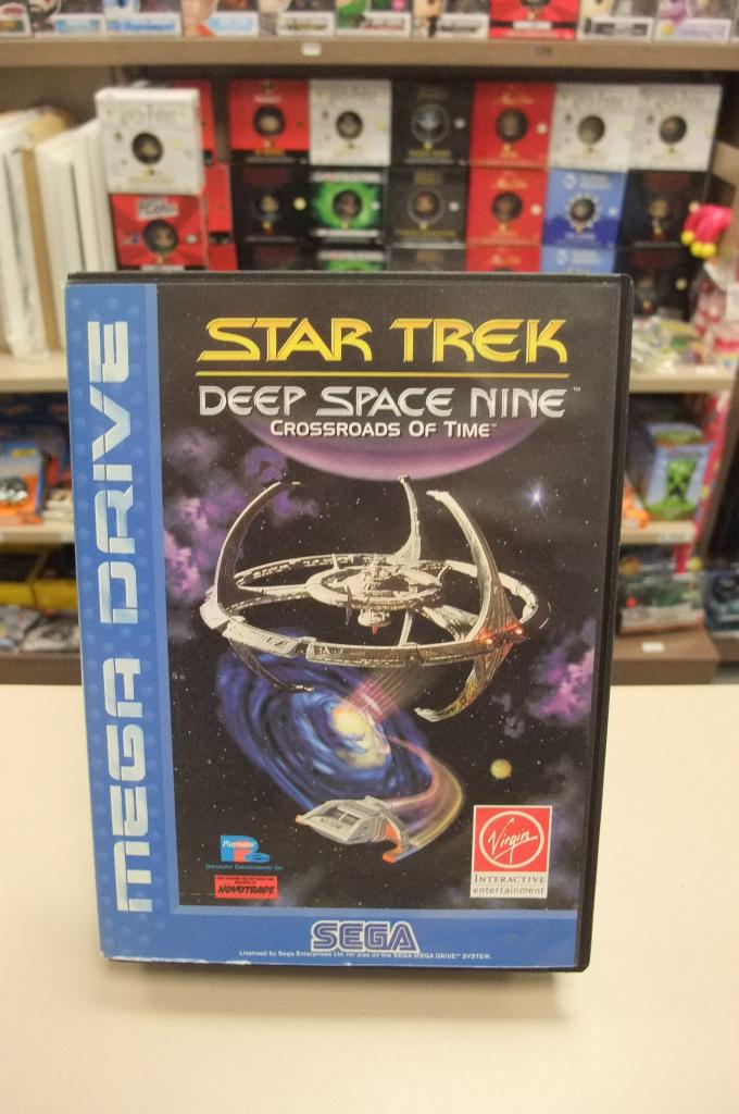 Star Trek Deep Space Nine: Crossroads of Time cib Mega Drive, Games en Spelcomputers, Games | Sega, Avontuur en Actie, Gebruikt