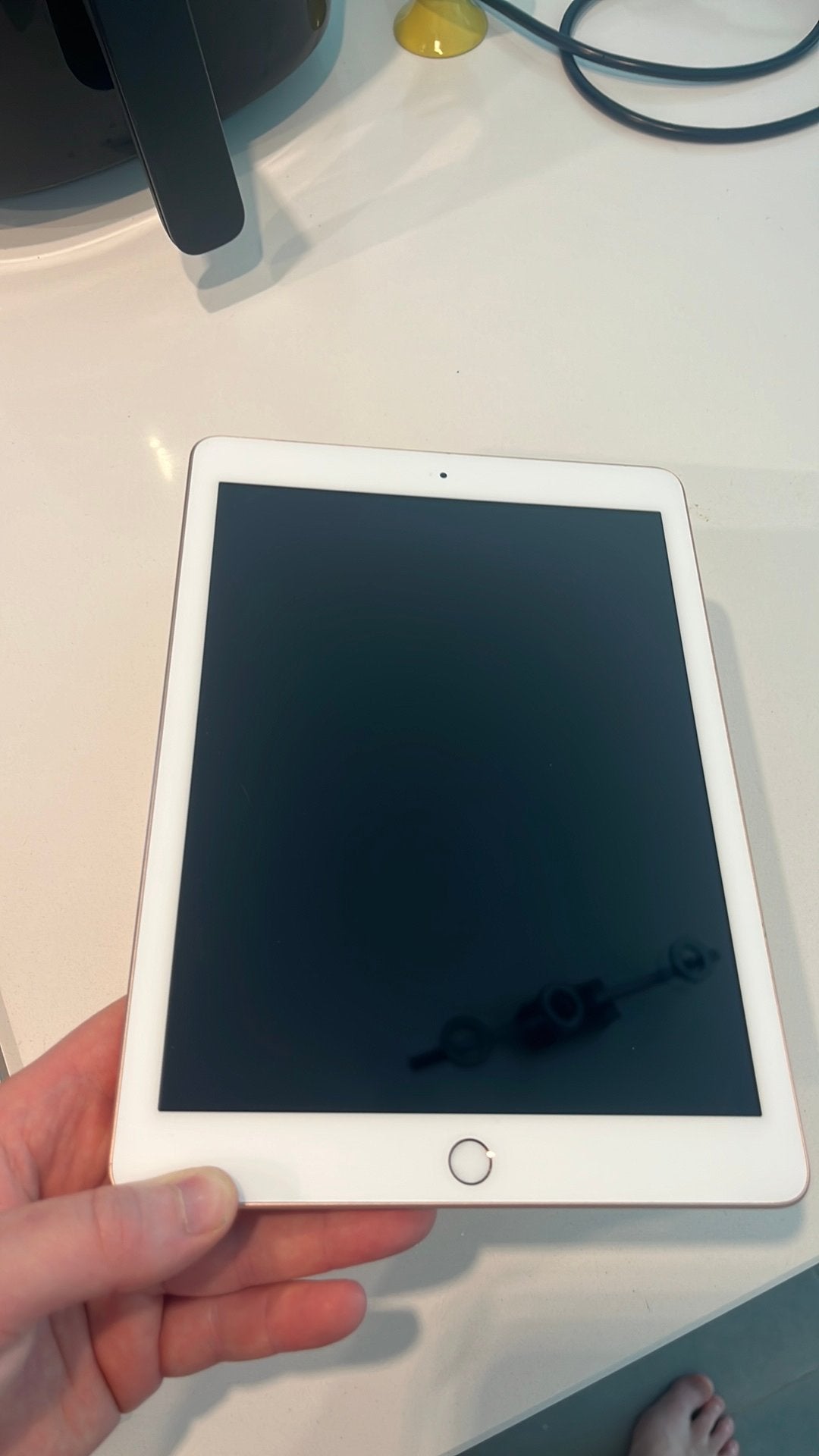 iPad A1893 voor onderdelen, Computers en Software, Apple iPads, Ophalen, Rose Goud, 32 GB, Apple iPad