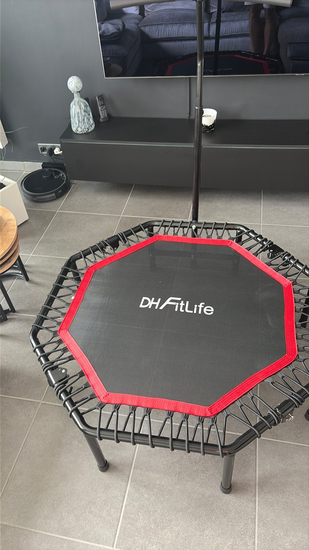 Trampoline, Ophalen, Zo goed als nieuw