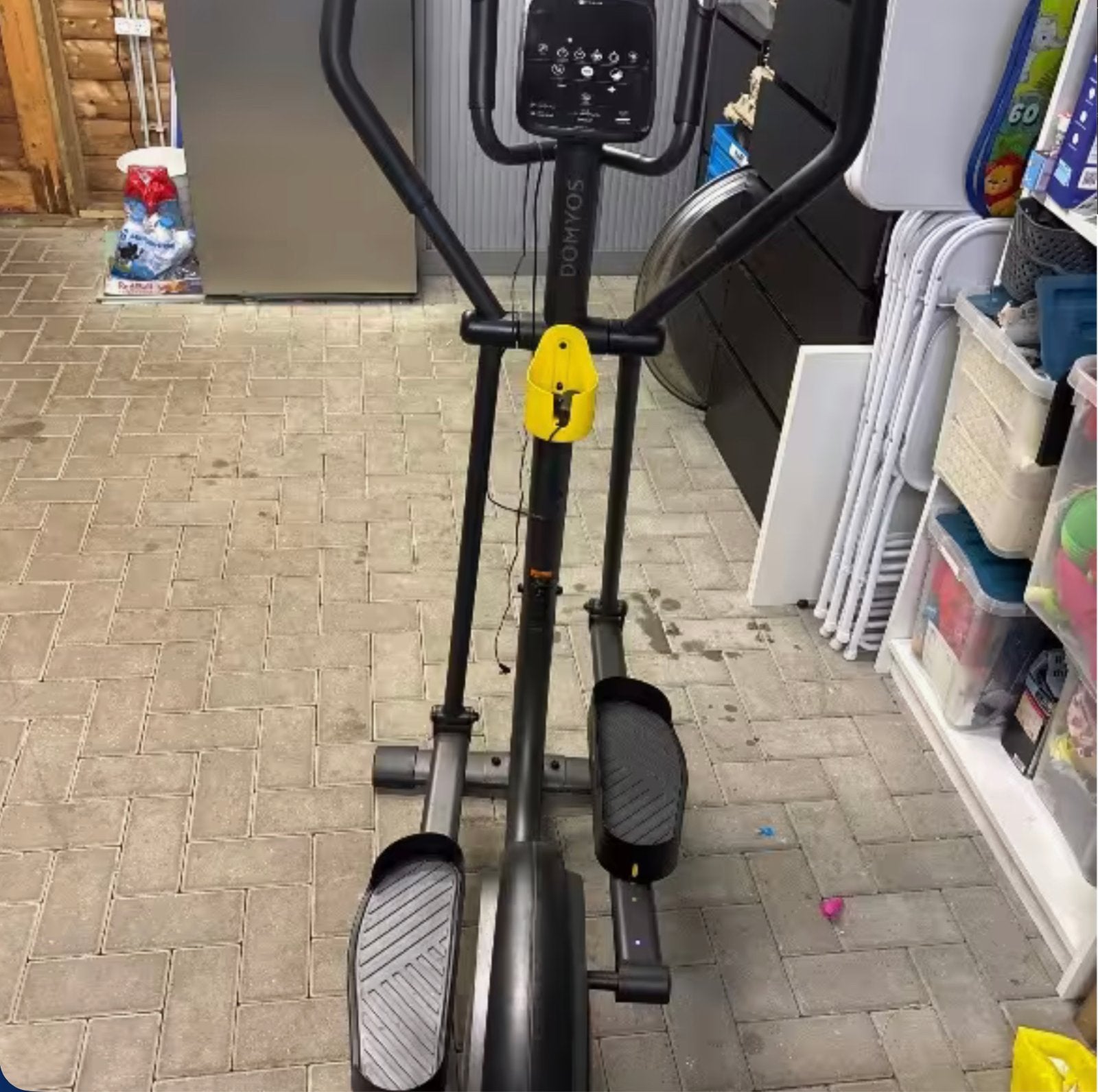 Vélo elliptique Domyos Décathlon, Comme neuf, Enlèvement, Jambes, Métal