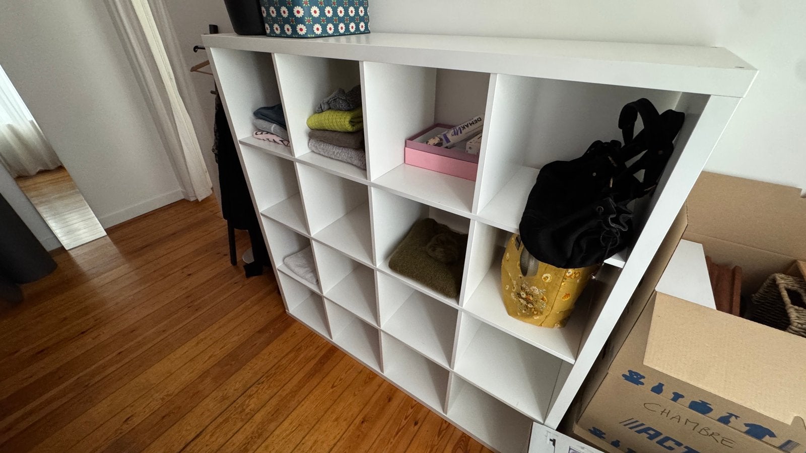 Etagere Kallax ikea 16 casiers, Enlèvement, Comme neuf