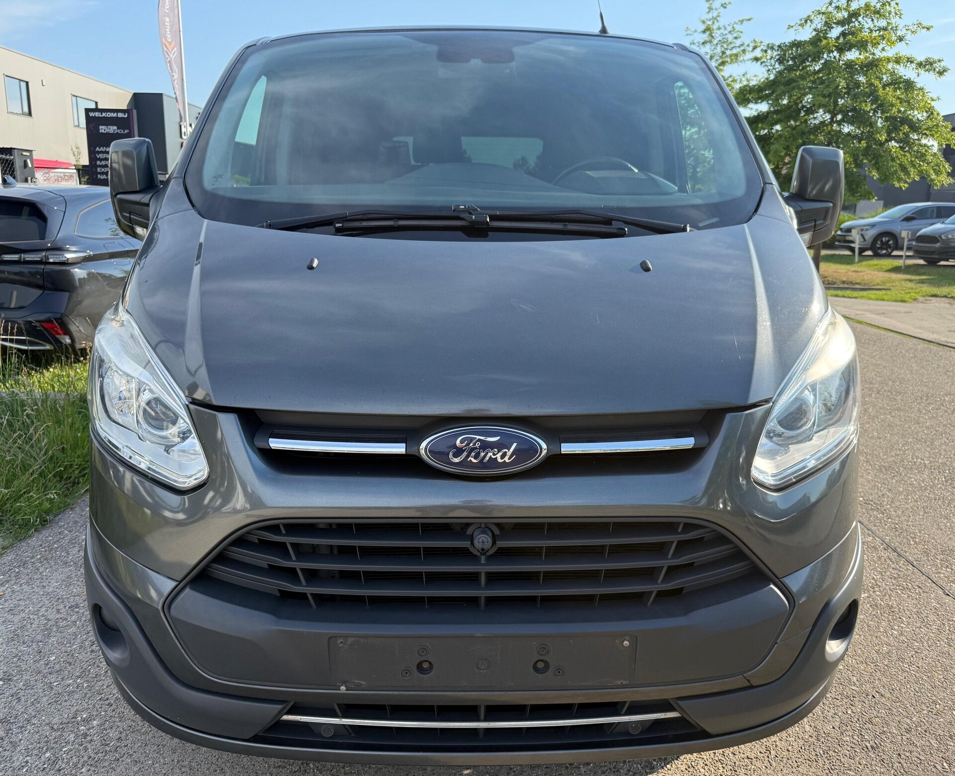Ford Transit Custom 2.0 TDCi 9 Zitplaasten!, Autos, 0 kg, Argent ou Gris, Achat, Euro 6