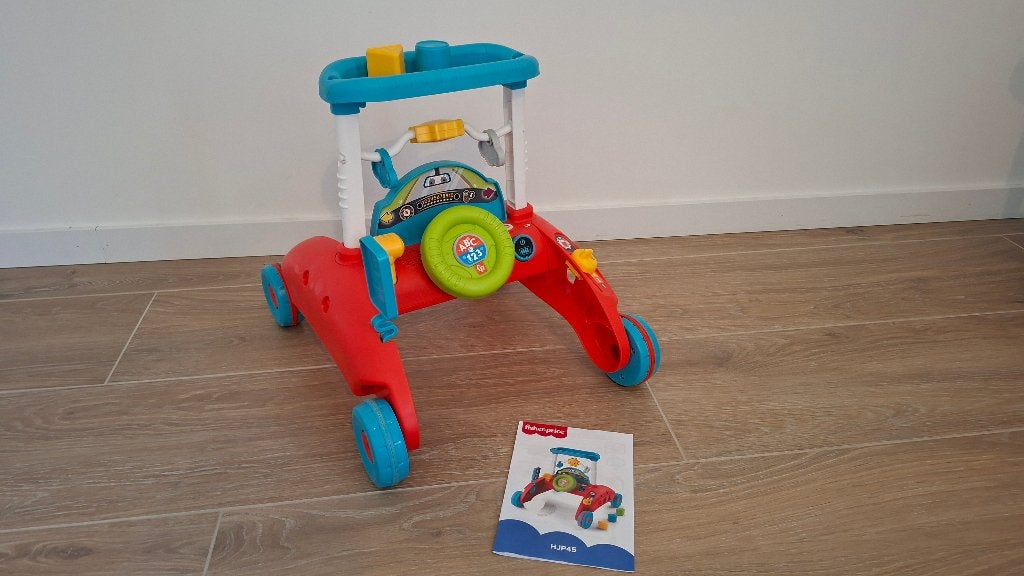 Fisher price loopwagen, Kinderen en Baby's, Speelgoed | Fisher-Price, Ophalen, Gebruikt, Duw- of Trekspeelgoed, Met licht