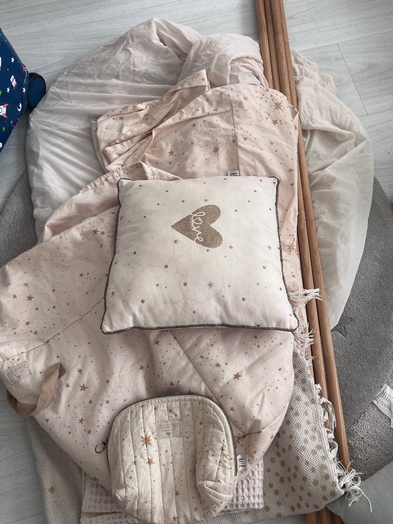 Babykamertextiel Nobodinoz, Roze, Ophalen, Gebruikt, Overige typen