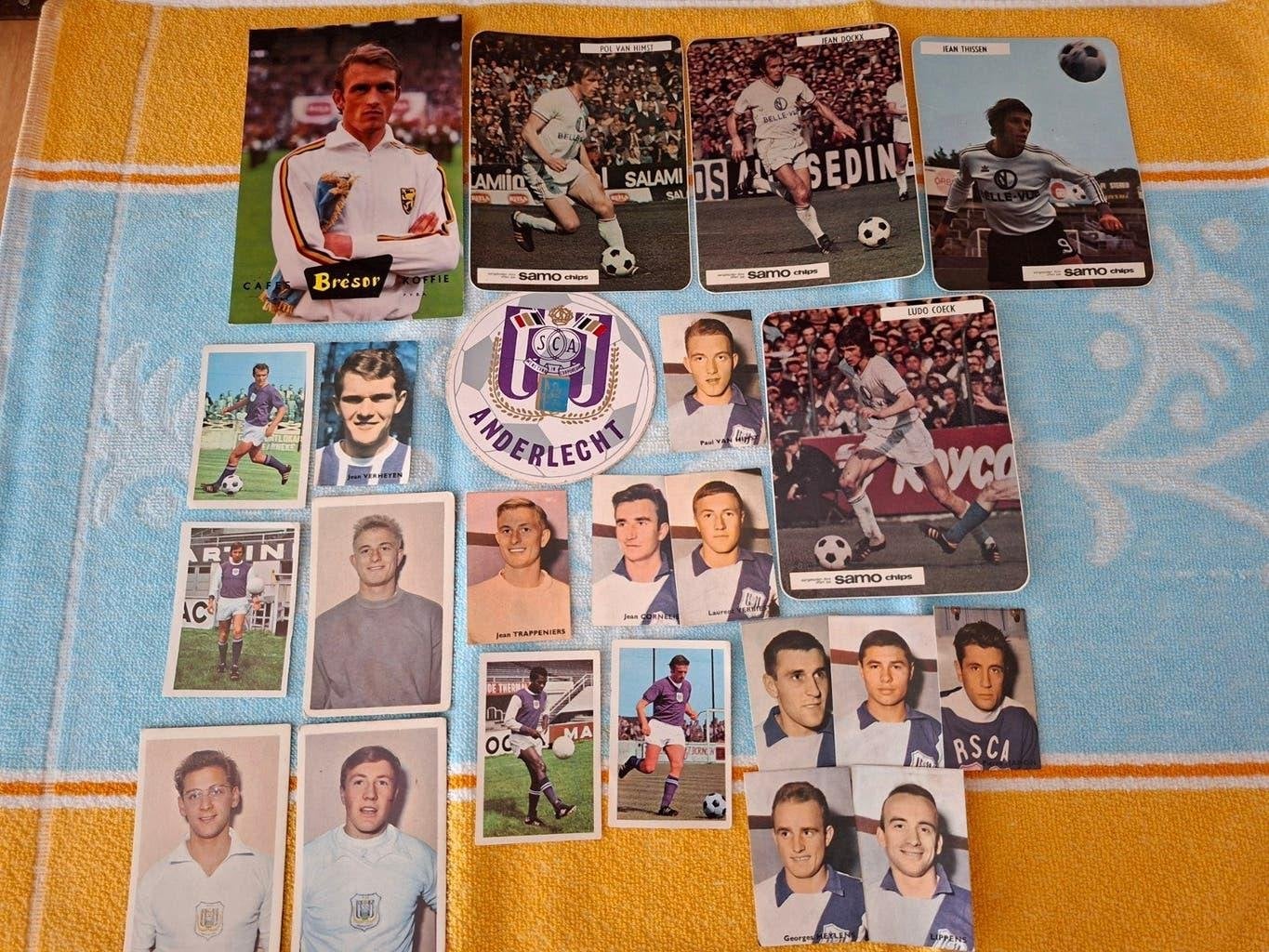 voetbalspelers  Anderlecht jaren 70, Ophalen of Verzenden