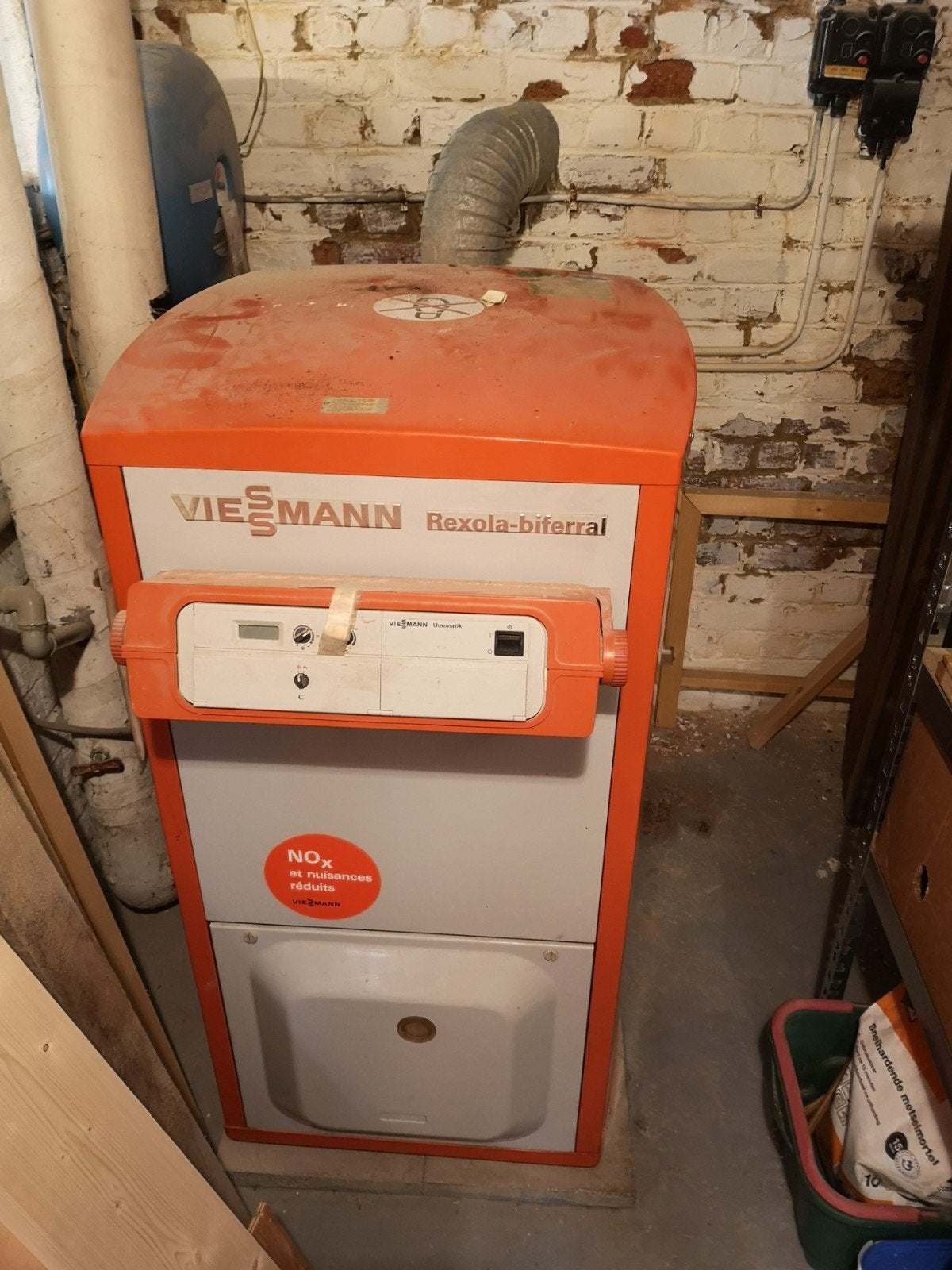 chaudière viessmann, Enlèvement