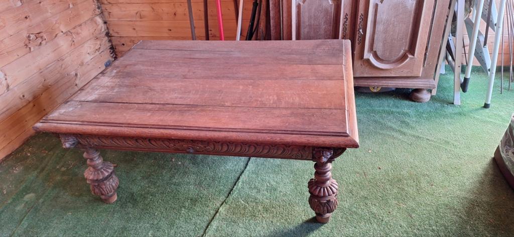 Table de salon, Enlèvement