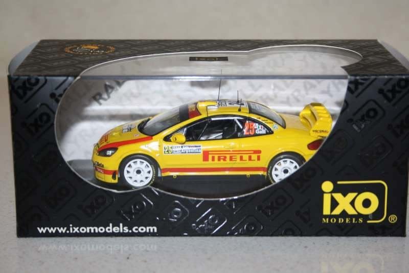 1:43 IXO Peugeot 307 WRC 2006 Galli rally Argentina., Ophalen of Verzenden, Zo goed als nieuw, Auto