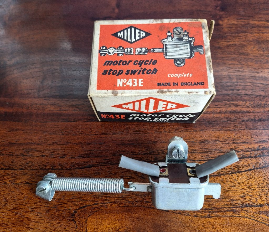 Originele nos Miller stoplichtschakelaar, made in England, Motoren, Ophalen of Verzenden, Nieuw