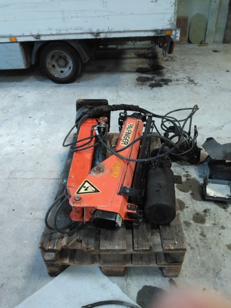Palfinger PC 2300 Hefkraan, Ophalen, Hijswerktuig