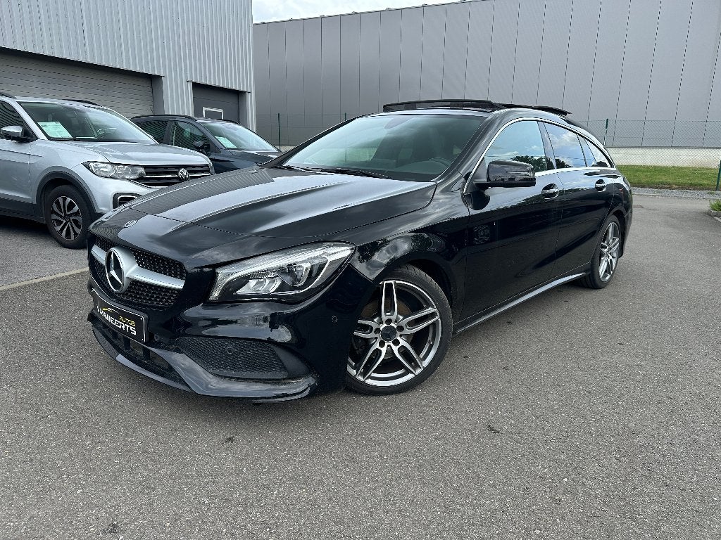 Mercedes CLA 180 break AUTOMAAT, AMG-line, Carplay/ Pano dak, CLA, 730 kg, Euro 6, 4 cilinders