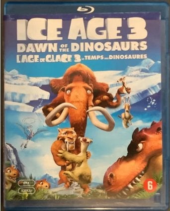 Ice Age 3 Dawn of the Dinosaurs (2009) Blu-ray, CD & DVD, À partir de 6 ans, Enlèvement ou Envoi, Dessins animés et Film d'animation