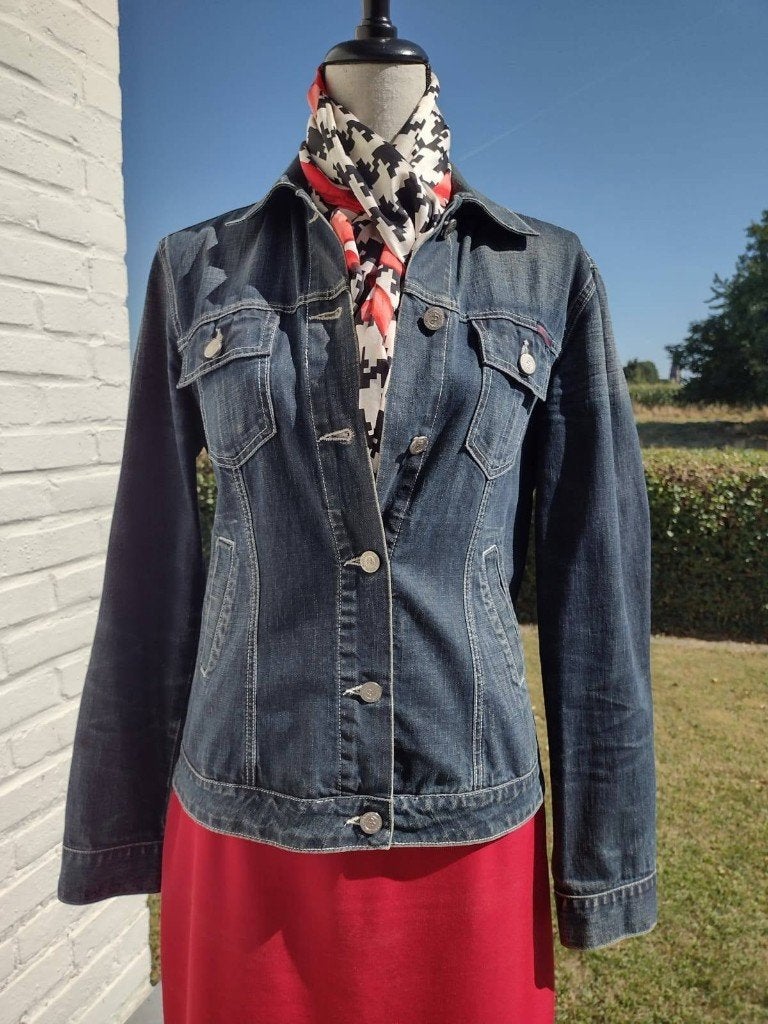 Veste en jean D&G, blanche 44/EU 38/40 M, comme neuve, Vêtements | Femmes, Vestes | Été, Taille 38/40 (M), Comme neuf, Dolce&Gabanna