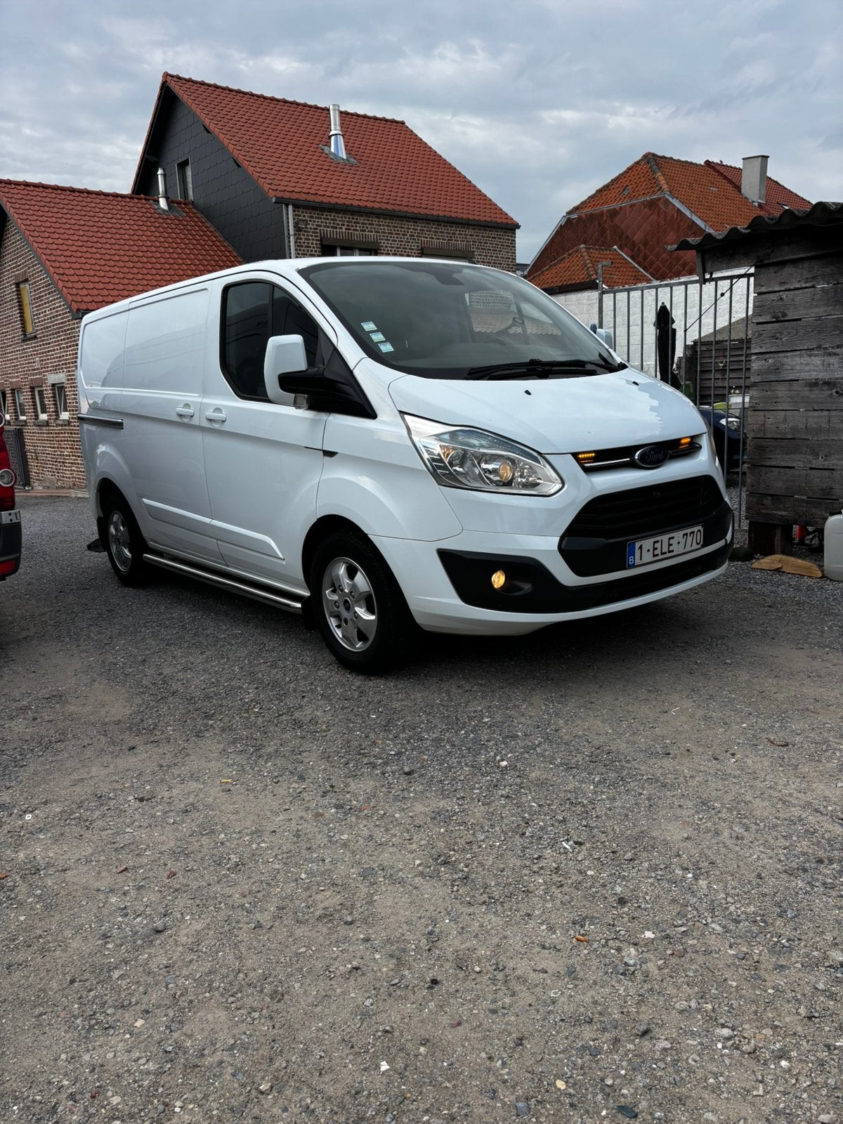 Ford transit custom, Autos, Euro 5, 3 places, Boîte manuelle, Noir