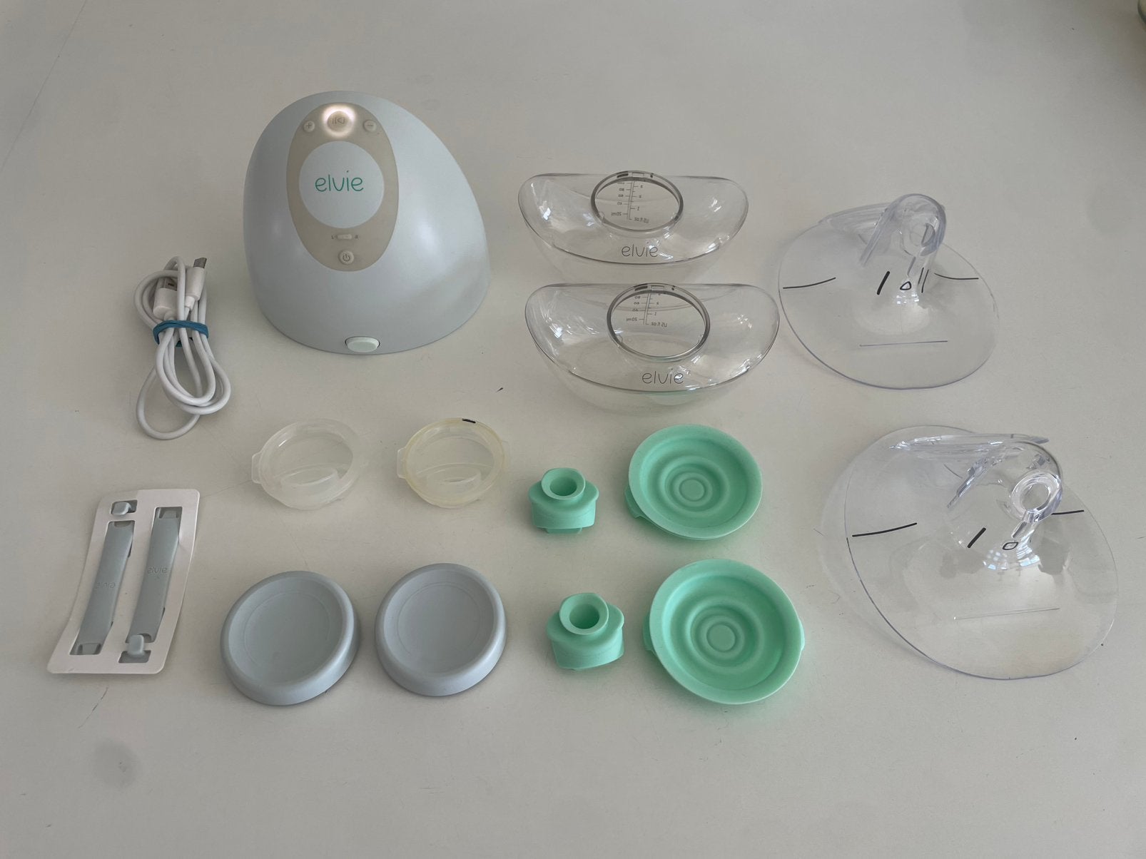 Elvie Pump (enkele elektrische borstkolf), Ophalen, Gebruikt, Borstkolf, Inclusief tas