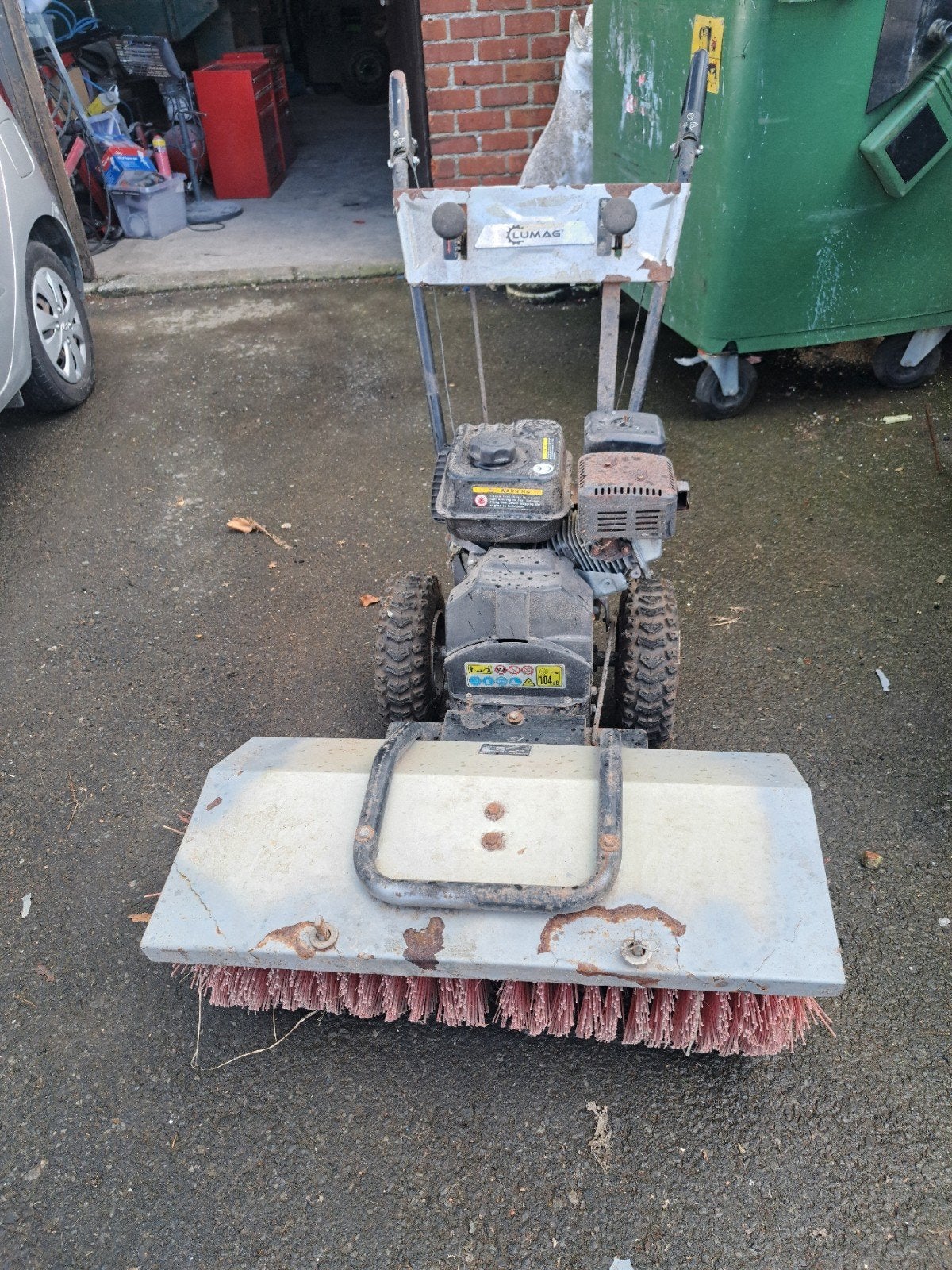 borstel machine, Ophalen of Verzenden