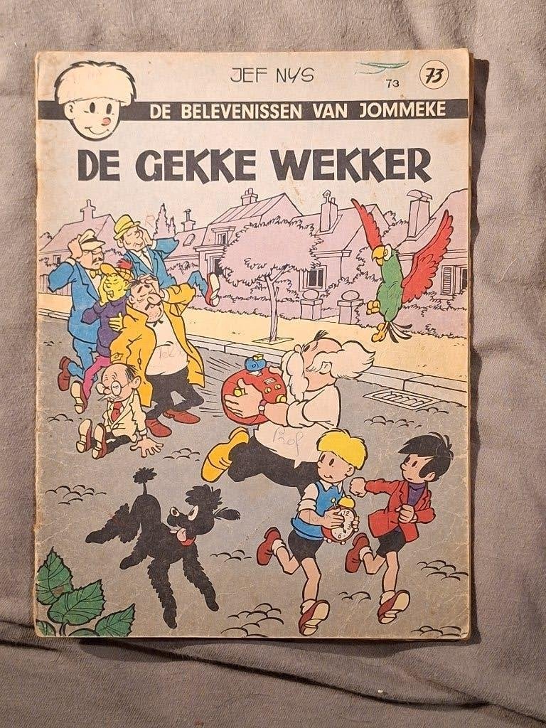 Jommeke 73: de gekke wekker, Eén stripboek, Ophalen of Verzenden, Gelezen