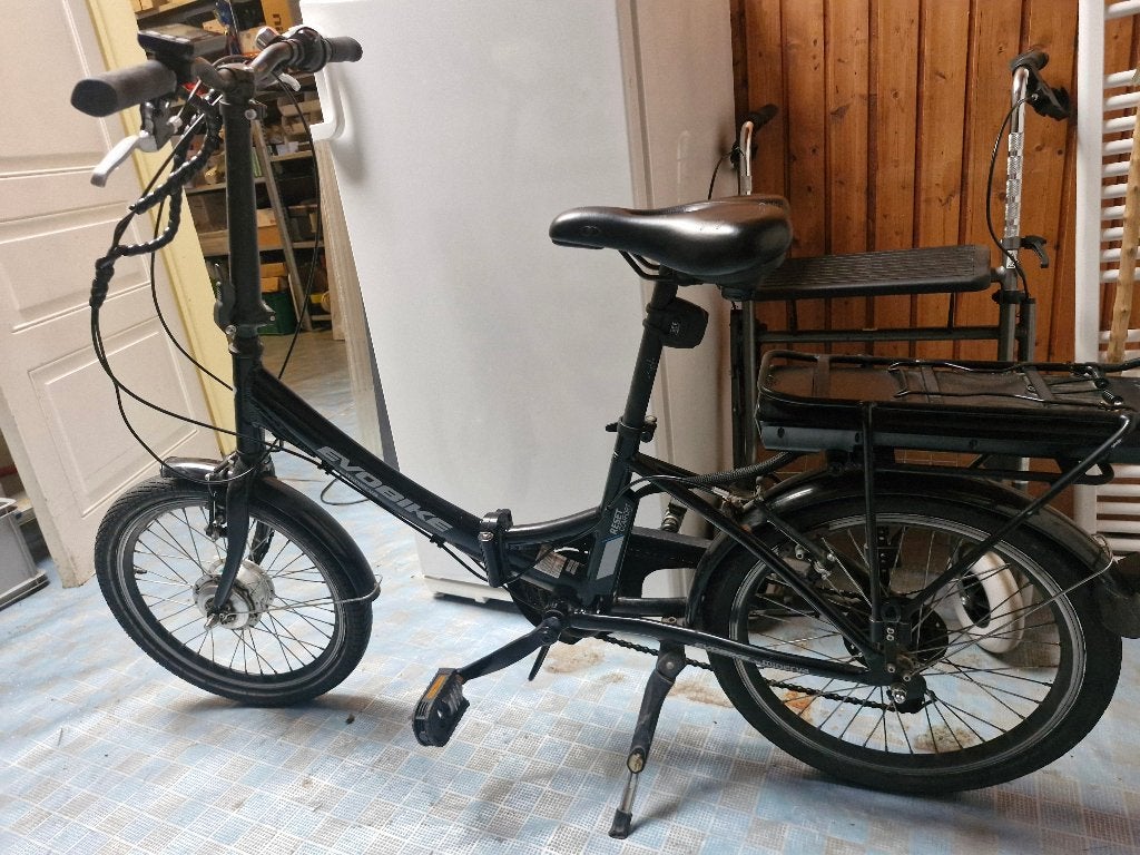 Elektrische vouwfiets/ Plooifiets minerva, Moins de 47 cm, Enlèvement, Utilisé, 30 à 50 km par batterie