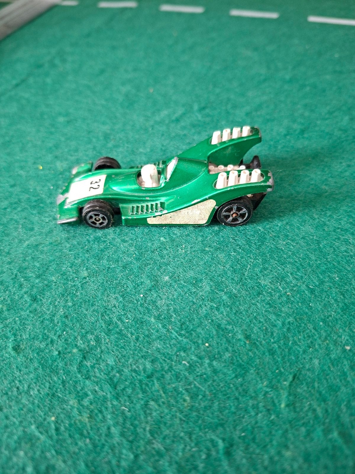 gorgi race wagen 1973, Hobby & Loisirs créatifs, Enlèvement, Utilisé, Corgi