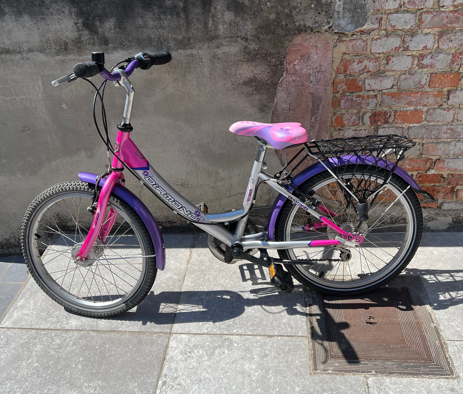 Velo fille 20 pouces., Fietsen en Brommers, Ophalen, Gebruikt, 20 inch