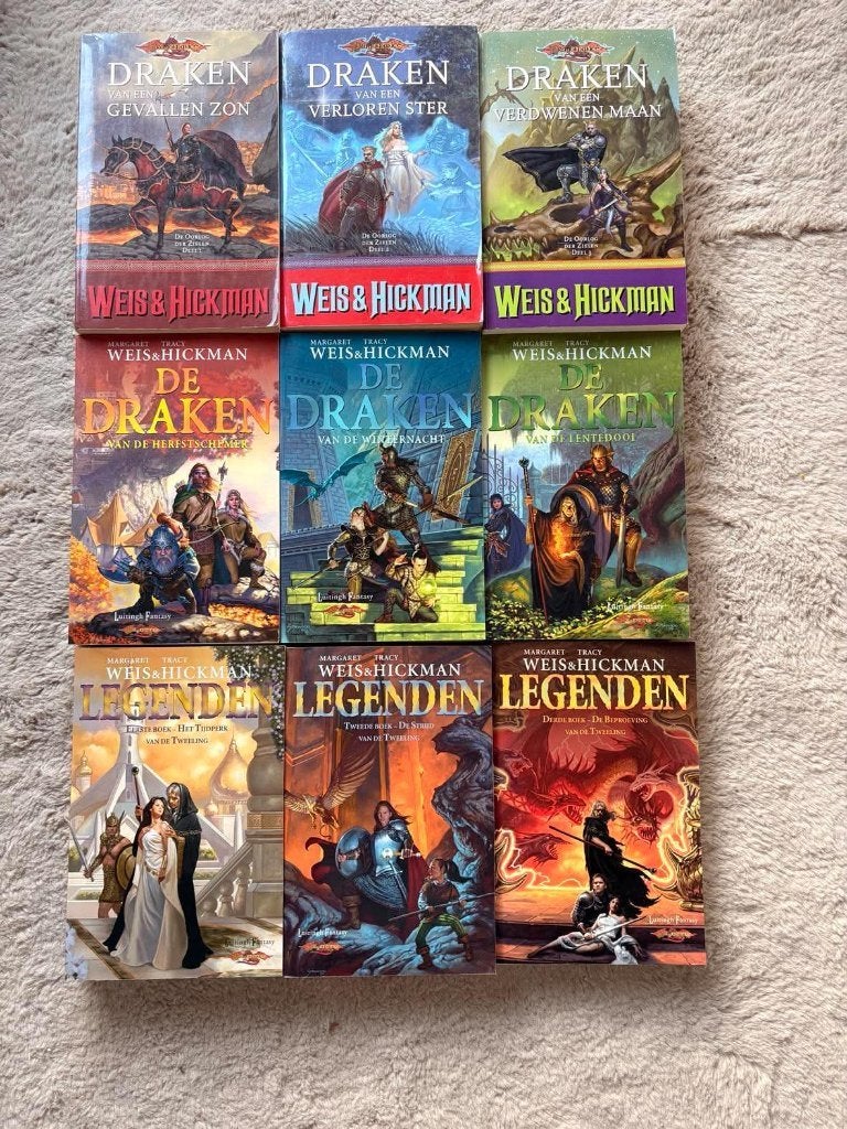 Weis & Hickman - dragonlance, Boeken, Ophalen of Verzenden, Zo goed als nieuw, T. Hickman; M. Weis