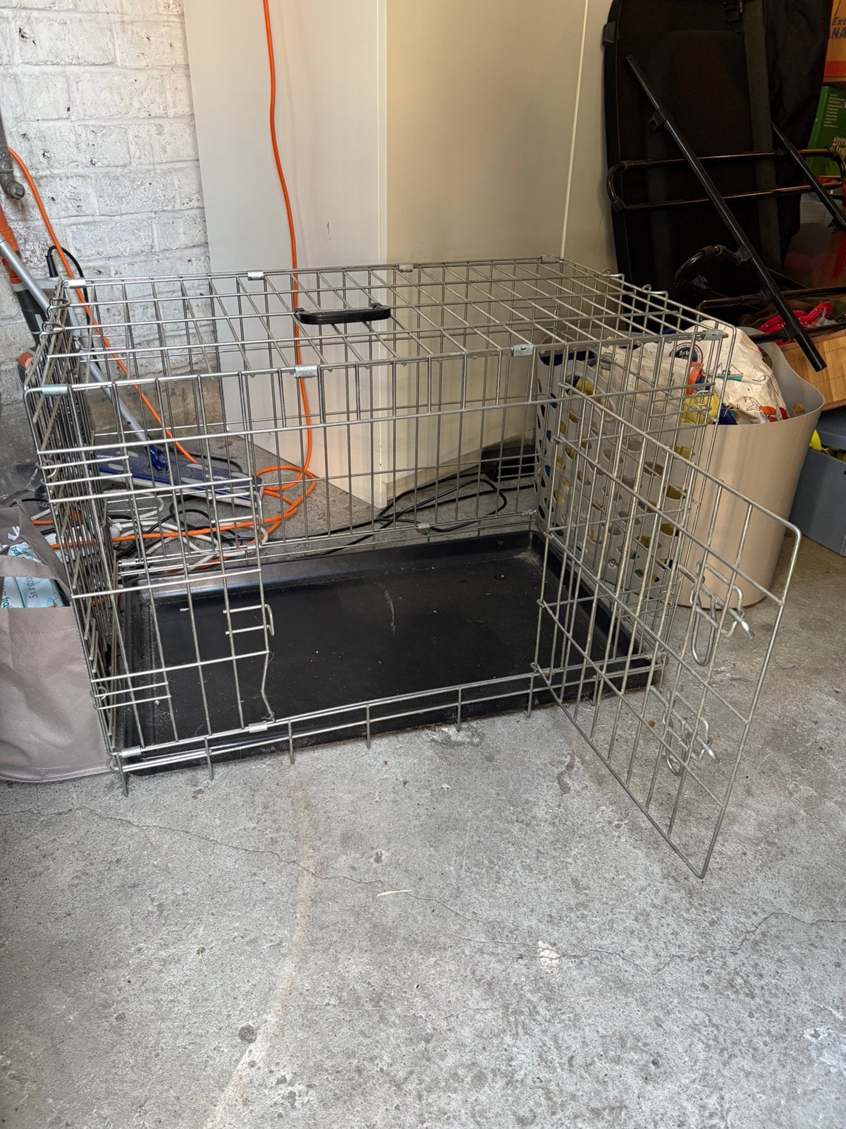 Cage de transport en métal pour grand chien, Animaux & Accessoires, Enlèvement, Comme neuf