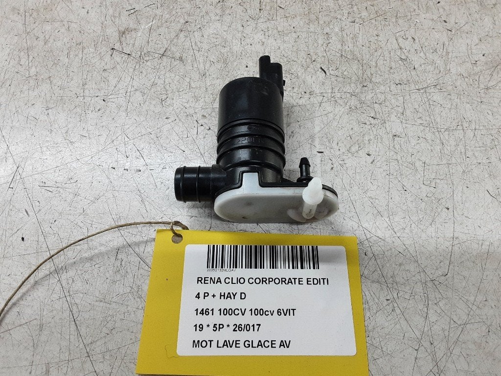 RUITENSPROEIERPOMP VOOR Renault Clio V (RJAB) (289209776R), Gebruikt, Renault, Mevr. I. Hauben, Rue de l'Espoir 34 34
4030  GRIVEGNÉE, BE