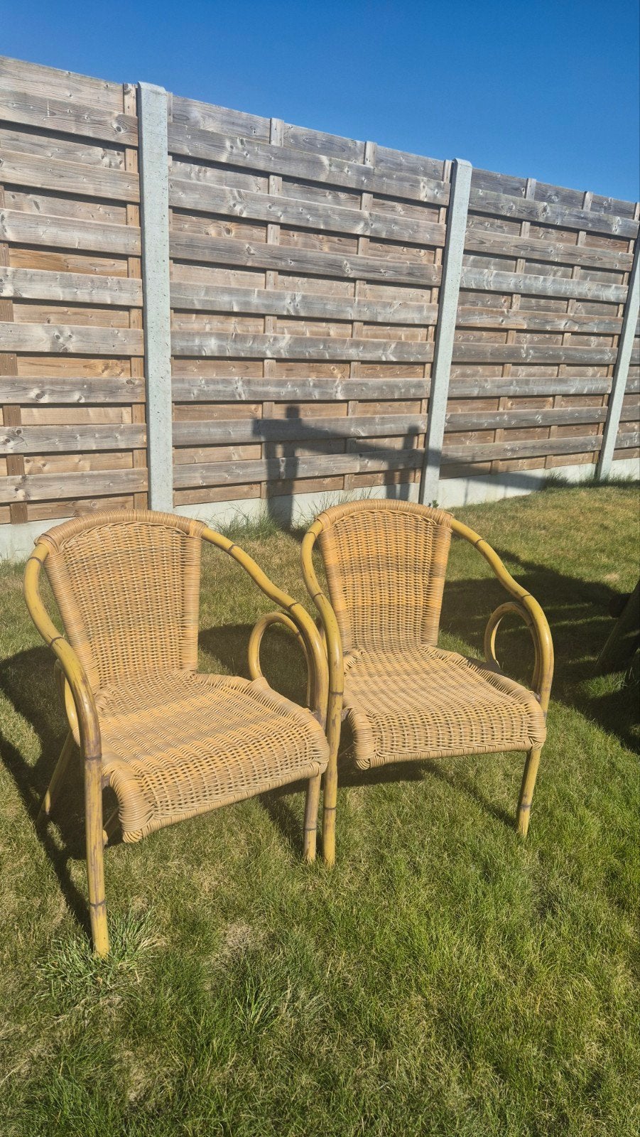 Rieten stoelen, Ophalen