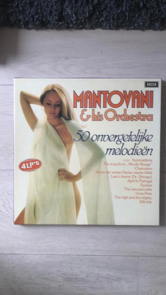 Vinylbox Mantovani & his orchestra., Cd's en Dvd's, Vinyl | Klassiek, Ophalen, Zo goed als nieuw