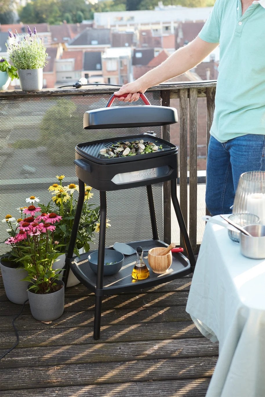 Barbecook alexia electrische barbeque, Tuin en Terras, Ophalen of Verzenden, Zo goed als nieuw