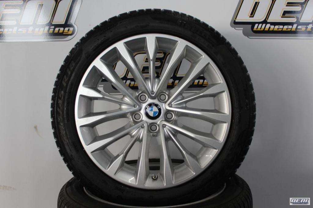 18" BMW 5 serie G30 originele winterset 6863418 netjes, Auto-onderdelen, Banden en Velgen, 18 inch, -, -, Banden en Velgen