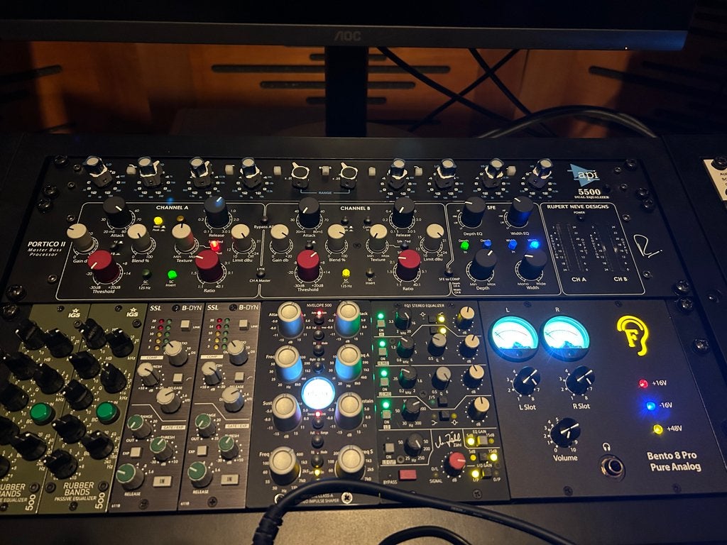 Rupert Neve Designs Portico II Master Bus Processor Black, TV, Hi-fi & Vidéo, Enlèvement ou Envoi, Comme neuf, Audio