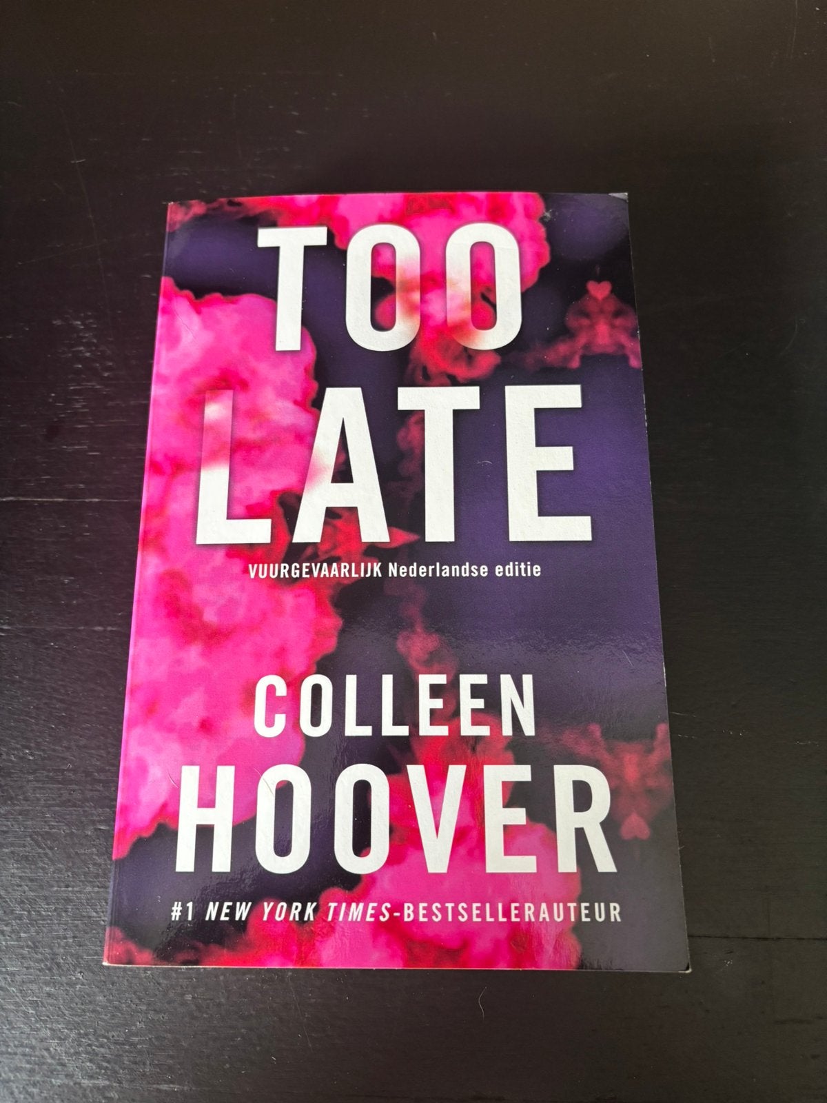 Too Late, Boeken, Romans, Ophalen of Verzenden, Zo goed als nieuw